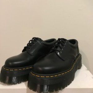 8053 LEATHER PLATFORM CASUAL SHOES